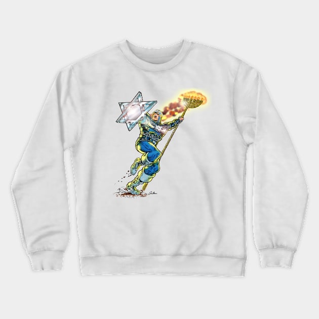 CAPT. ISRAEL figure Crewneck Sweatshirt by ArlenSchumer